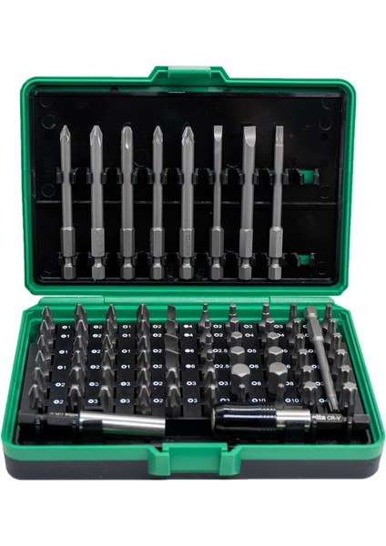 14000005080 Adaptörlü Bits Uç Vidalama Seti 71 Parça fiyatları