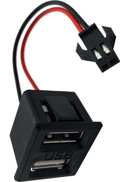 USB Dişi Tabanlı Tip-C Çift Katmanlı Soket (Yurt Dışından)