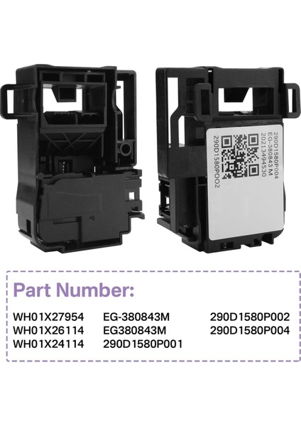 Üstten Yüklemeli Çamaşır Makinesi Için Çamaşır Makinesi Kapağı Kilit Anahtarı Parçası (Yurt Dışından) fiyatları