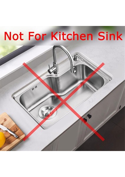 1.2-1.6 Inçlik Gider Deliği Için 6 Adet Banyo Lavabo Gider Süzgeci (Yurt Dışından)