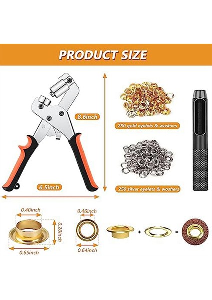 Grommet Alet Takımı Grommet Takımı Eyeletkit Kumaş Kanvas Tenteler Için (Yurt Dışından) modelleri