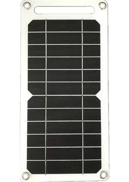 Güneş Fotovoltaik Panel 6V USB Taşınabilir Su Geçirmez Panel (Yurt Dışından)