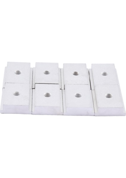 Adet M6 T Tipi Ray Kaydırıcı 3045 Ray Kelepçesi Ağaç Işleme Aleti Gümüş (Yurt Dışından)
