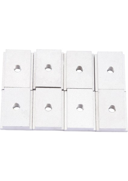 Adet M6 T Tipi Ray Kaydırıcı 3045 Ray Kelepçesi Ağaç Işleme Aleti Gümüş (Yurt Dışından)