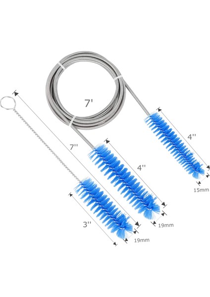 Cpap Hortum Temizleme Fırçası - Çoğu Cpap Hortum Tipine Uygundur Mavi (Yurt Dışından)