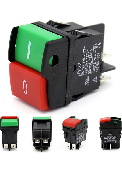 Endüstriyel Elektrikli Basmalı Düğme ANAHTARLARIHY52 Basmalı Düğme (Yurt Dışından) indirimleri