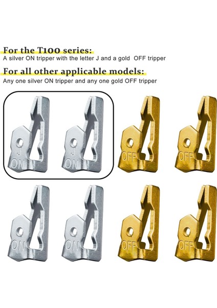 T100 Serisi Saat Için Zaman Anahtarı Tripper Kiti 8 Açık 8 Kapalı 16 Vida (Yurt Dışından) indirimleri