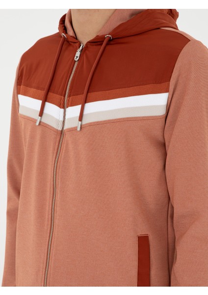 Erkek Kahverengi Regular Fit Sweatshirt 50292490-VR040