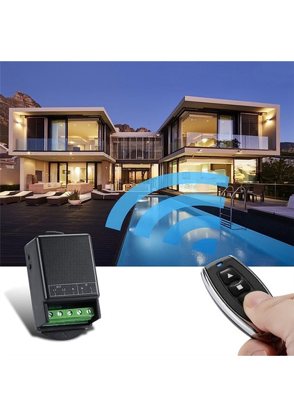 Çift Kablosuz Uzaktan Kumanda Anahtarı AC100-240V 10A Röle Radyo Anahtarı (Yurt Dışından) fiyatları