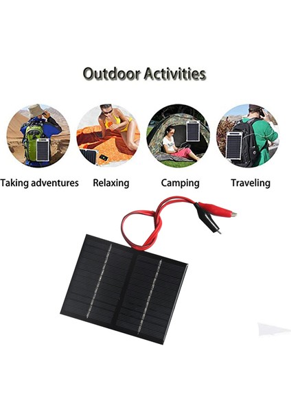 Küçük Güç Aletleri Için 12V 1.5W Güneş Paneli (Yurt Dışından) fırsatları