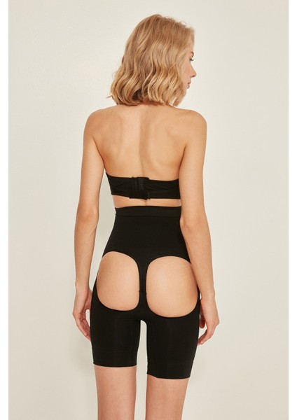 C12032 Masaj Özellikli Popo Açık Boxer Siyah modelleri