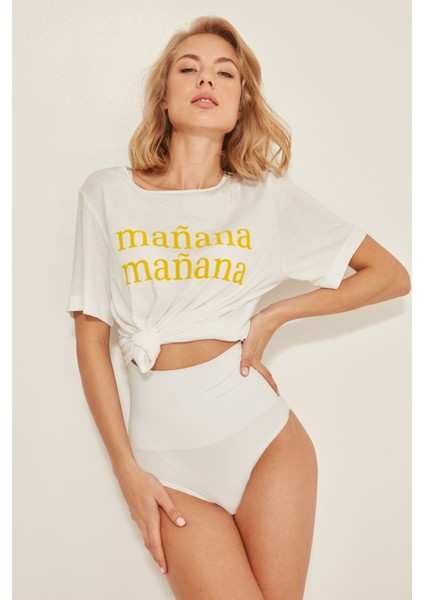 C12039 Dikişsiz Double Slip Korse Beyaz fiyatları