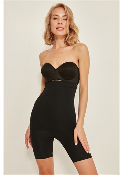 C12077 Yüksek Bel Boxer Korse Siyah fırsatları