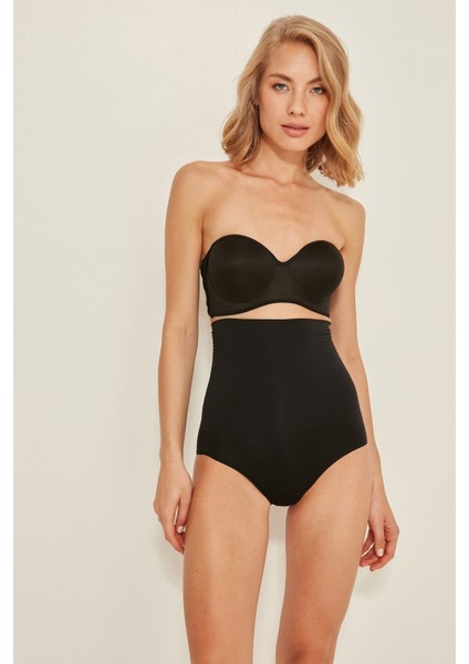 C12029 Slip Korse Siyah