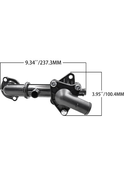 25600-05010 Motor Soğutma Suyu Termostatı Muhafaza Borusu Takımı (Yurt Dışından)