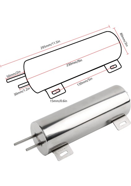 3x9 Inç Radyatör Taşma Tankı Şişesi (Yurt Dışından) modelleri