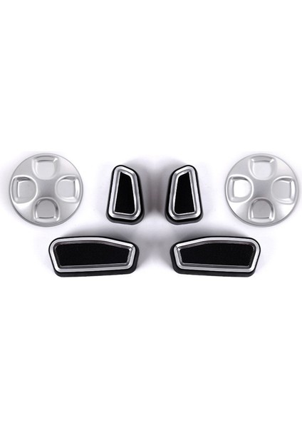 1 Adet 6 Parça Araba Aksesuarları Koltuk Düğmesi Kılıfı (Yurt Dışından) fiyatları
