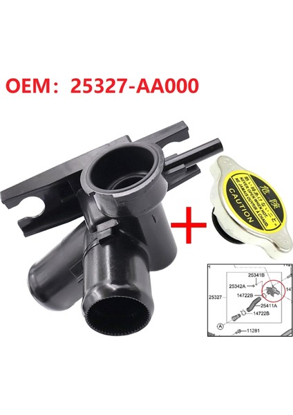 Termostat Muhafazası Soğutma Suyu Doldurma Boğazı Tertibatı (Yurt Dışından)