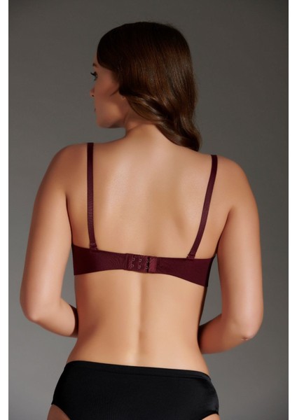 Yarım Destekli Lazer Soft Kap Sütyen C16040 Bordo fırsatları