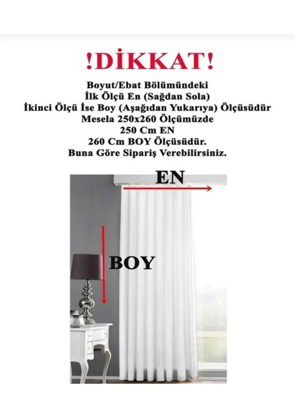 Ekru Kırık Beyaz Güneşlik Perde Lüks Kalın Saten Ütü Istemez Kullanıma Hazır Perde
