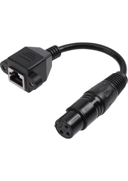 1 Çift Xlr 3pin - RJ45 Dişi Adaptör RJ45 - Xlr Konnektörü (Yurt Dışından) fiyatları