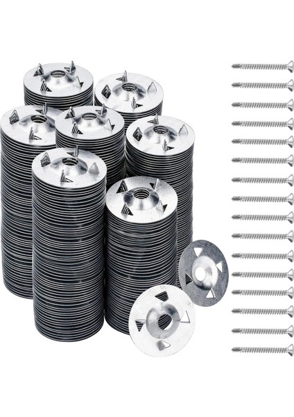 300 Adet Köpük Levha Bağlantı Elemanları Köpük Levha Vidaları ve Rondelaları (Yurt Dışından)