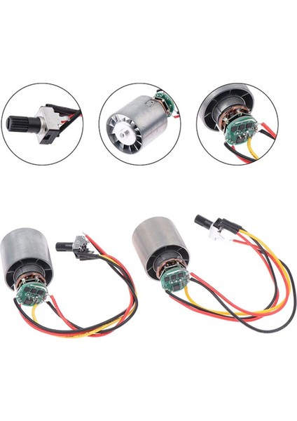 Fırçasız Motor Dc 9-12V 100000RPM Yüksek Hızlı Cnc Pervaneli Kanallı Fan (Yurt Dışından)