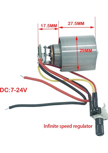 Fırçasız Motor Dc 9-12V 100000RPM Yüksek Hızlı Cnc Pervaneli Kanallı Fan (Yurt Dışından)