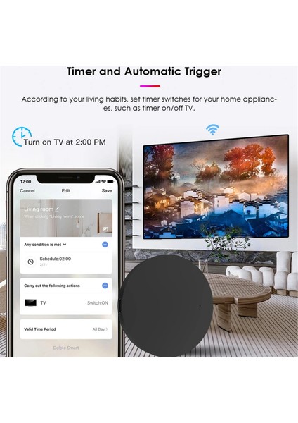 Akıllı Ir Uzaktan Kumanda Wifi Evrensel Akıllı Yaşam App Kontrolü (Yurt Dışından)