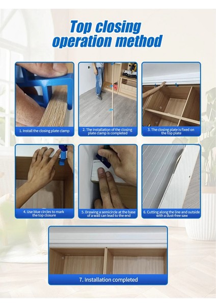 Gardırop Kapatma Tahtası Klipsi Ahşap Işleme 16-18MM Alet Işaretleme Fikstürü (Yurt Dışından)