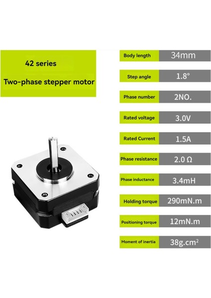 Yazıcı Aksesuarları Için 42 Adım Motoru 1.5A (Yurt Dışından) fırsatları