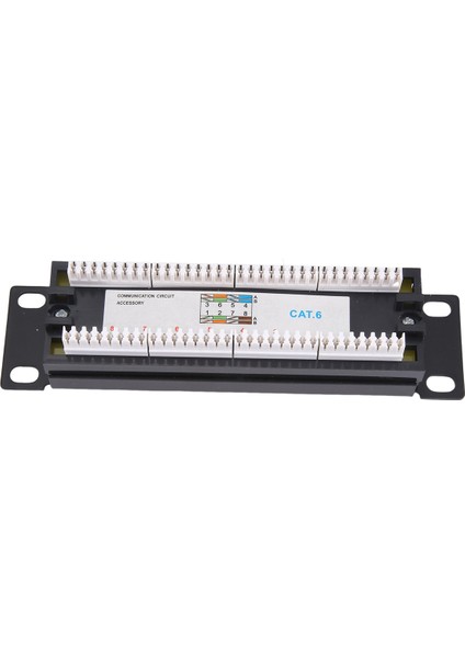 Cat6 8 Port Patch Panel Raf Ağı 10 Inç 1u Raf RJ45 Soketli (Yurt Dışından)
