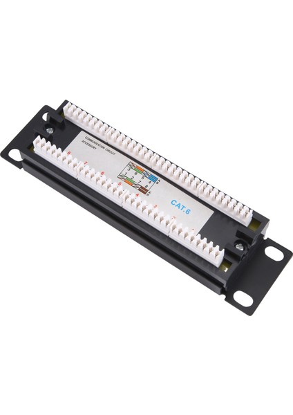 Cat6 8 Port Patch Panel Raf Ağı 10 Inç 1u Raf RJ45 Soketli (Yurt Dışından)