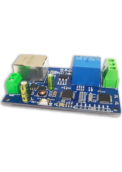 Kablolu Ethernet Lan Kontrolü 1 Çıkışlı Rtu Tek Ağ Röle Modülü (Yurt Dışından)
