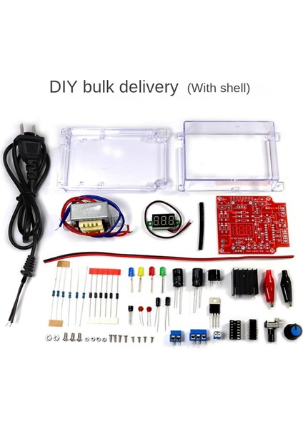 LM317 Ayarlanabilir Voltaj Regülatörü Dıy Kiti 220V Ila 1.25-12.5V Ab Fişi (Yurt Dışından) fiyatları