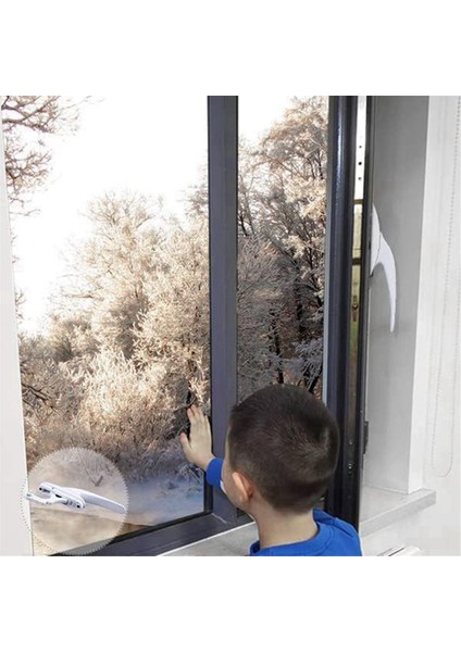 Kilitlenebilir Pencere Kolu Ayarlanabilir Pencere Kolu Pencere Kilitleme Aleti (Yurt Dışından)