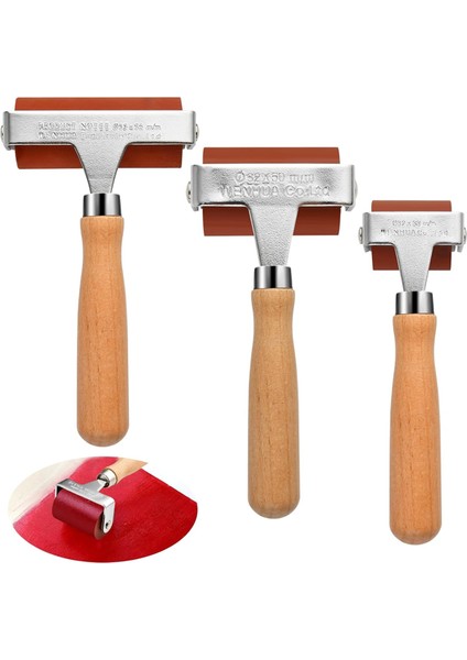 3 Paket Kauçuk Silindirler Karışık Boyutlu Kauçuk Silindir Aletleri (Yurt Dışından)