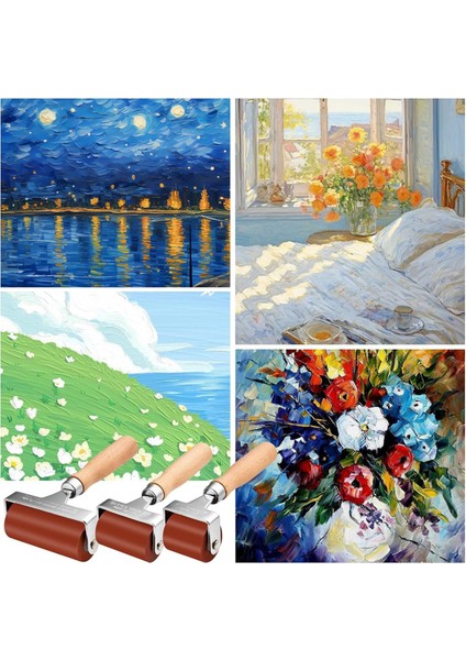 3 Paket Kauçuk Silindirler Karışık Boyutlu Kauçuk Silindir Aletleri (Yurt Dışından) modelleri