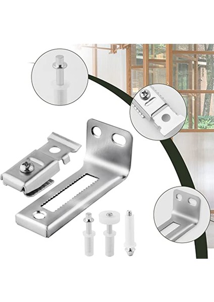 Bi Katlı Kapı Donanım Seti 2 Paket Panjur Kapı Donanımı (Yurt Dışından)