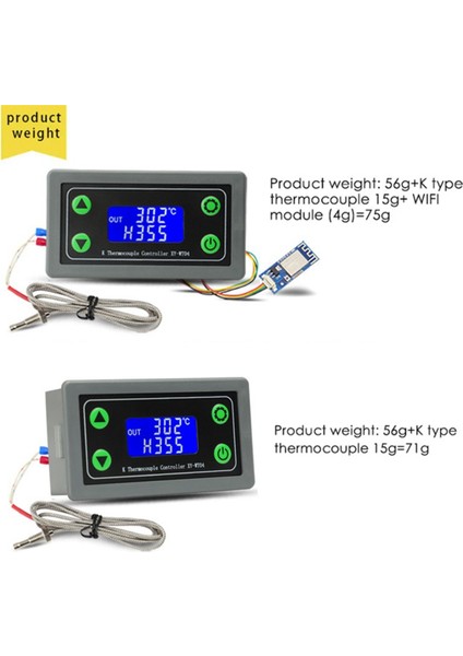 XY-WT04-W Wıfı Uzaktan Dijital Sıcaklık Kontrol Cihazı K Termokupl (Yurt Dışından) modelleri