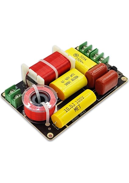 2 Adet -250 250W 2 Yollu Frekans Bölücü Tweeter Bas Geçiş (Yurt Dışından)