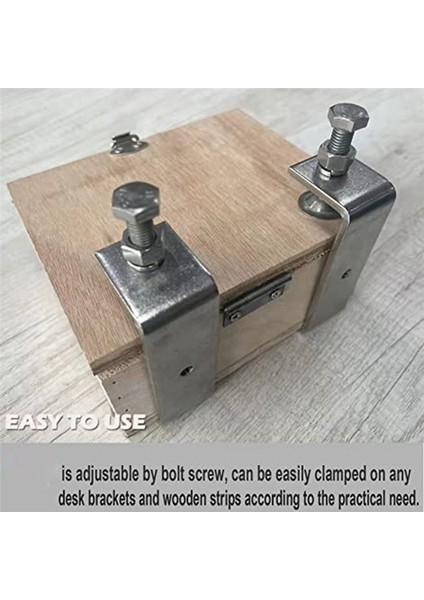 Metal Kelepçe Ağır Hizmet Kelepçesi C Kelepçesi Ağaç Işleme Kelepçesi 120MM 2 Adet (Yurt Dışından)