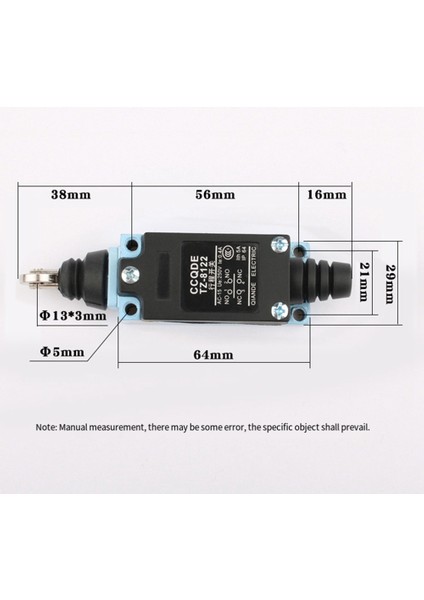 -8122 Strok Anahtarı 8122 Mini-Motion Strok Anahtarı Limit Anahtarı (Yurt Dışından)