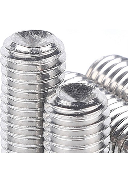 260 Set 304 Paslanmaz Çelik Altıgen Soket Bardak Vidaları M34568 (Yurt Dışından)