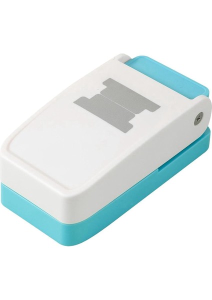 Tab Punch El Tipi Klasör Punch Gevşek Yaprak Ayırıcı Delgeç, Düz (Yurt Dışından)