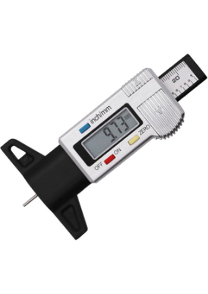 0-25MM/1INCH Taşınabilir Lastik Diş Derinliği Ölçer Lastik Diş Kontrol Cihazı (Yurt Dışından)