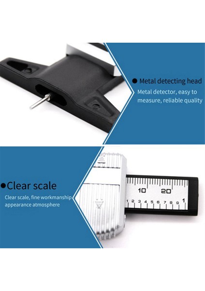 0-25MM/1INCH Taşınabilir Lastik Diş Derinliği Ölçer Lastik Diş Kontrol Cihazı (Yurt Dışından) fırsatları