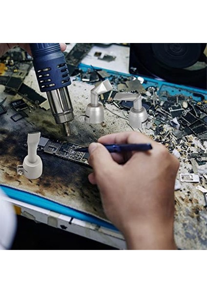 Sıcak Hava Kaynak Seti 20MM Düz Uçlu Geniş Ağızlı Boru Kaynak Nozulu (Yurt Dışından) modelleri