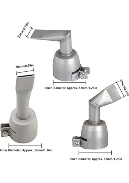 Sıcak Hava Kaynak Seti 20MM Düz Uçlu Geniş Ağızlı Boru Kaynak Nozulu (Yurt Dışından) fırsatları