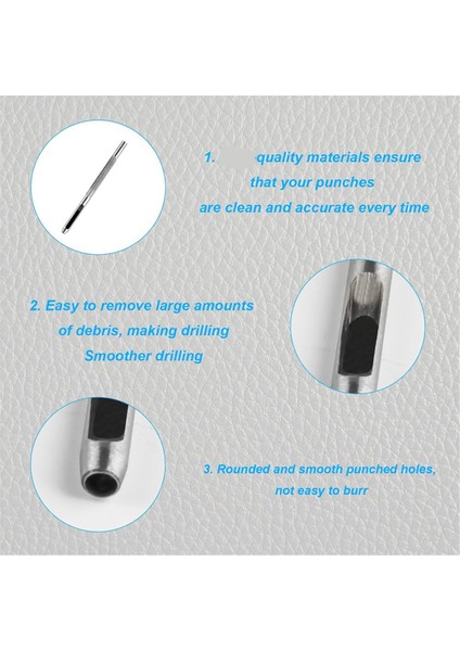 9 Parça Delme Aleti, Dikiş Delme Aleti Için Içi Boş Delme Seti, (Yurt Dışından) modelleri